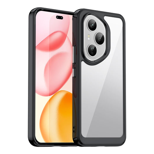 Honor 400 Pro 5G 160.8mm Acrylic Hybrid TPU Protective Phone Case, Colourful Series Shockproof Cover