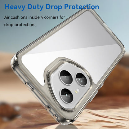 Honor 400 Pro 5G 160.8mm Acrylic Hybrid TPU Protective Phone Case, Colourful Series Shockproof Cover
