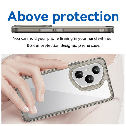 Honor 400 Pro 5G 160.8mm Acrylic Hybrid TPU Protective Phone Case, Colourful Series Shockproof Cover