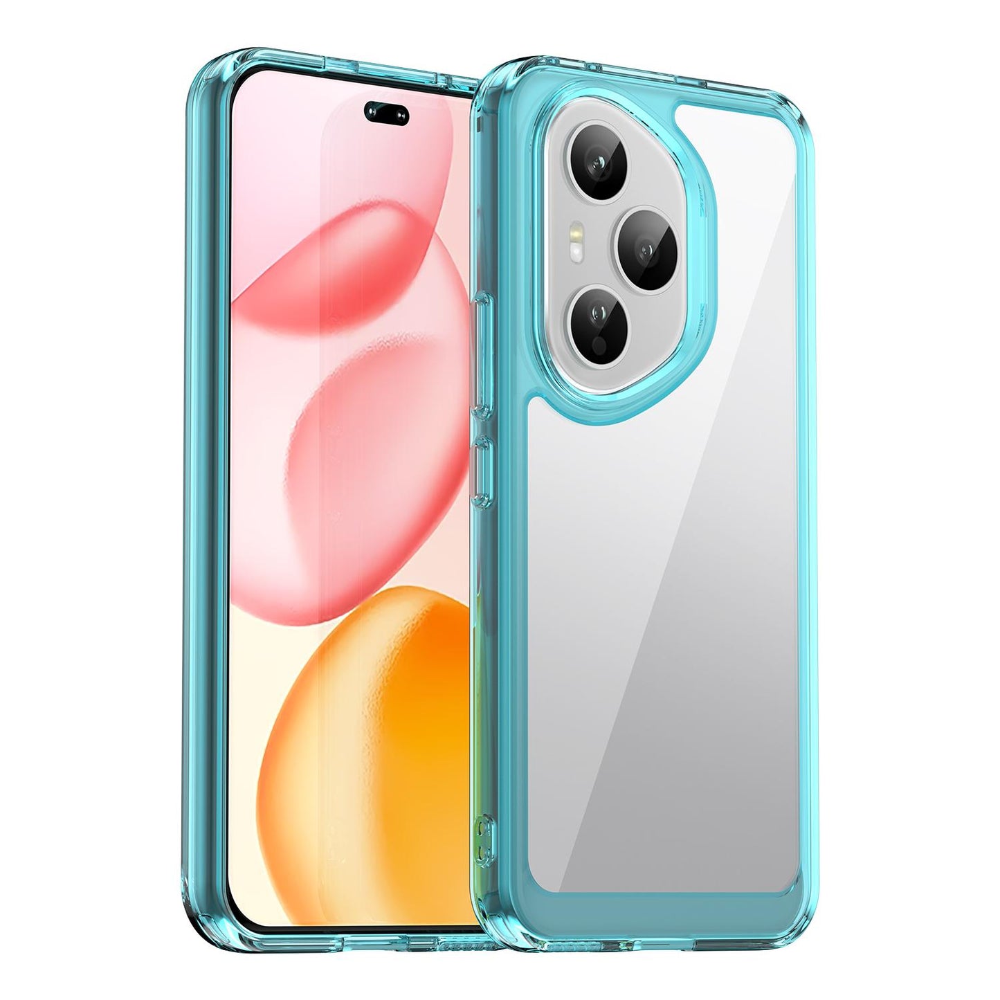 Honor 400 Pro 5G 160.8mm Acrylic Hybrid TPU Protective Phone Case, Colourful Series Shockproof Cover