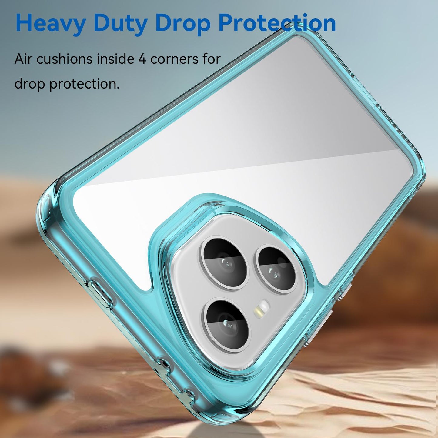 Honor 400 Pro 5G 160.8mm Acrylic Hybrid TPU Protective Phone Case, Colourful Series Shockproof Cover