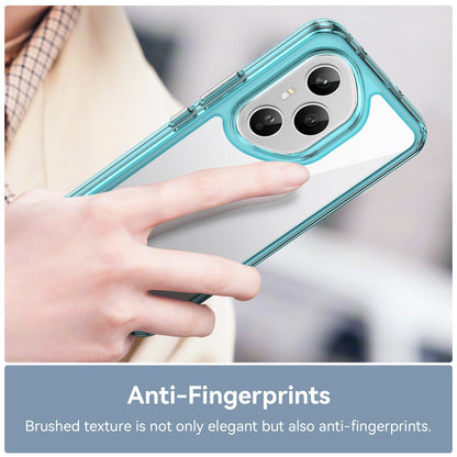 Honor 400 Pro 5G 160.8mm Acrylic Hybrid TPU Protective Phone Case, Colourful Series Shockproof Cover