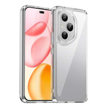 Honor 400 Pro 5G 160.8mm Acrylic Hybrid TPU Protective Phone Case, Colourful Series Shockproof Cover