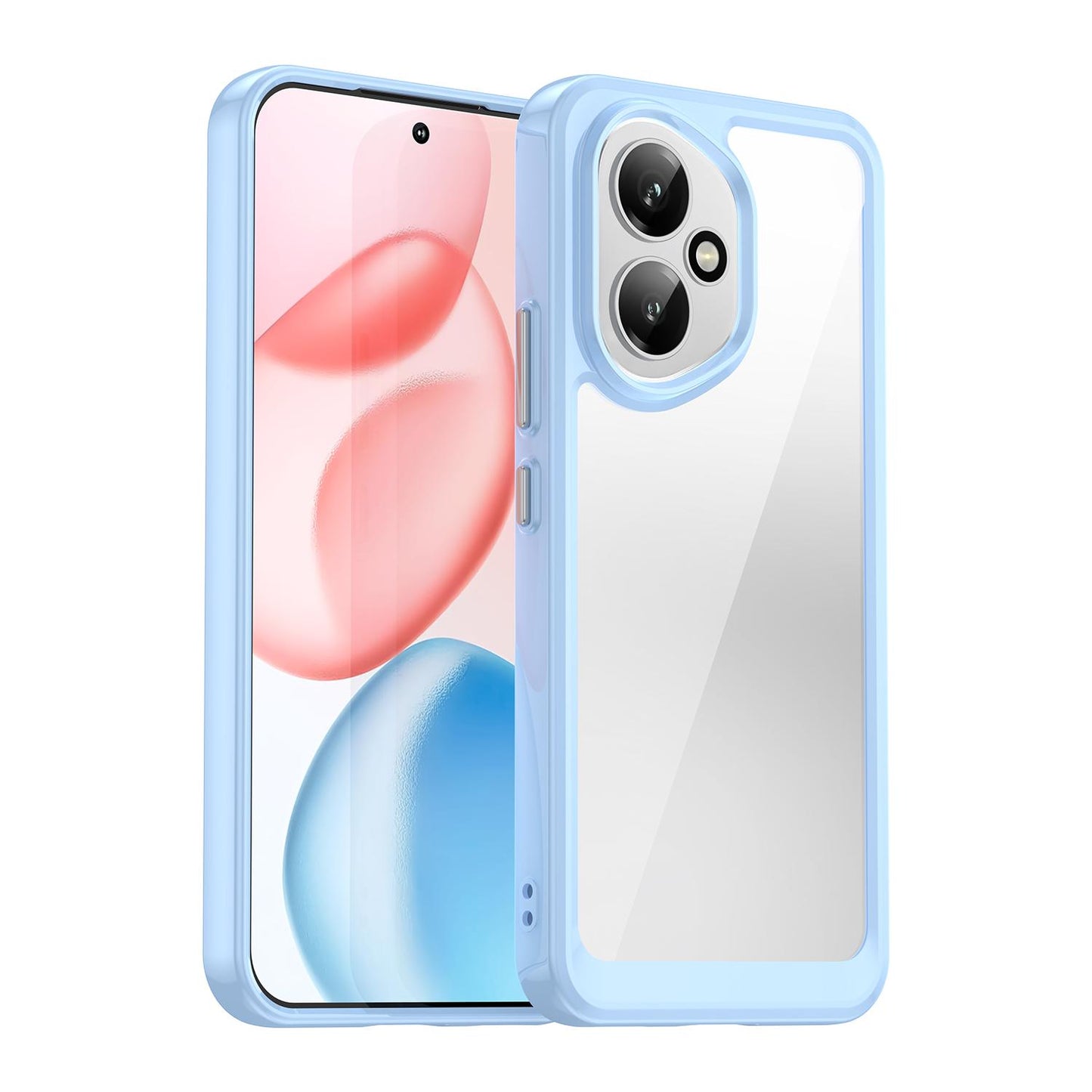 Honor 400 156.5mm Acrylic Hybrid TPU Protective Phone Case, Colourful Series Shockproof Cover