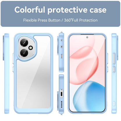 Honor 400 156.5mm Acrylic Hybrid TPU Protective Phone Case, Colourful Series Shockproof Cover
