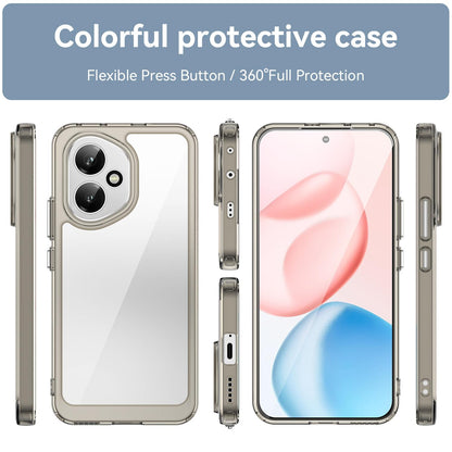 Honor 400 156.5mm Acrylic Hybrid TPU Protective Phone Case, Colourful Series Shockproof Cover