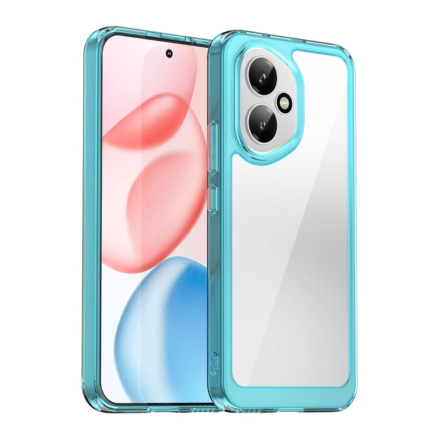 Honor 400 156.5mm Acrylic Hybrid TPU Protective Phone Case, Colourful Series Shockproof Cover
