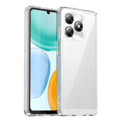 Honor X5c 4G Acrylic Hybrid TPU Protective Phone Case, Colourful Series Shockproof Cover