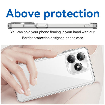 Honor X5c 4G Acrylic Hybrid TPU Protective Phone Case, Colourful Series Shockproof Cover