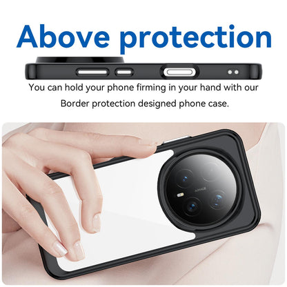 Honor Magic8 Pro Acrylic Hybrid TPU Protective Phone Case, Colourful Series Shockproof Cover