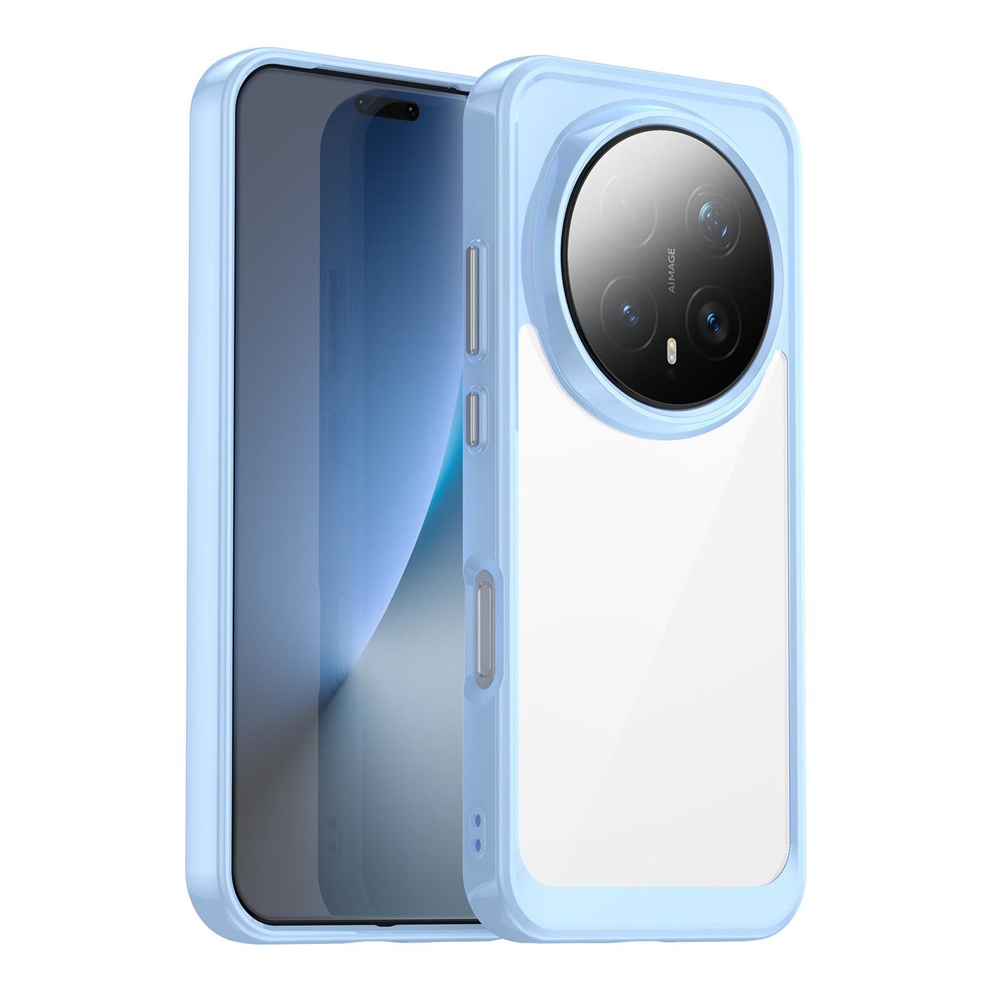 Honor Magic8 Pro Acrylic Hybrid TPU Protective Phone Case, Colourful Series Shockproof Cover