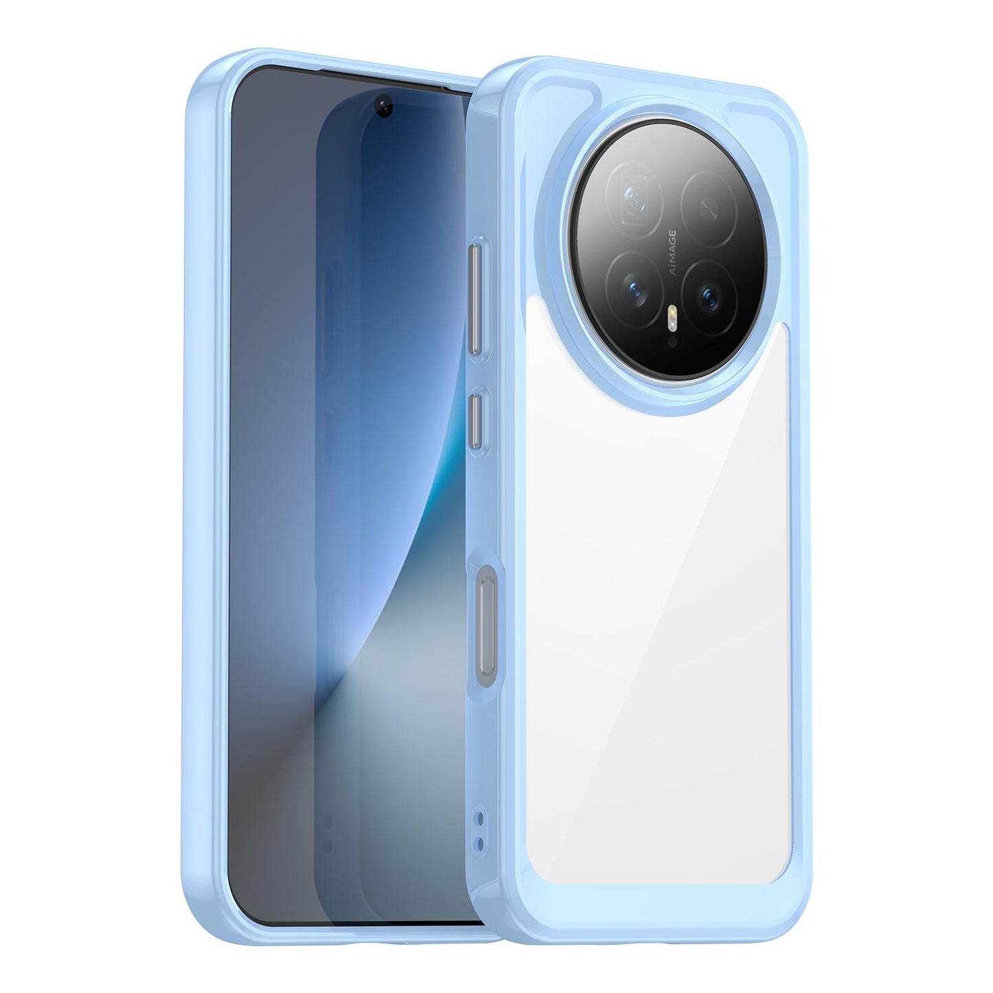 Honor Magic8 Acrylic Hybrid TPU Protective Phone Case, Colourful Series Shockproof Cover