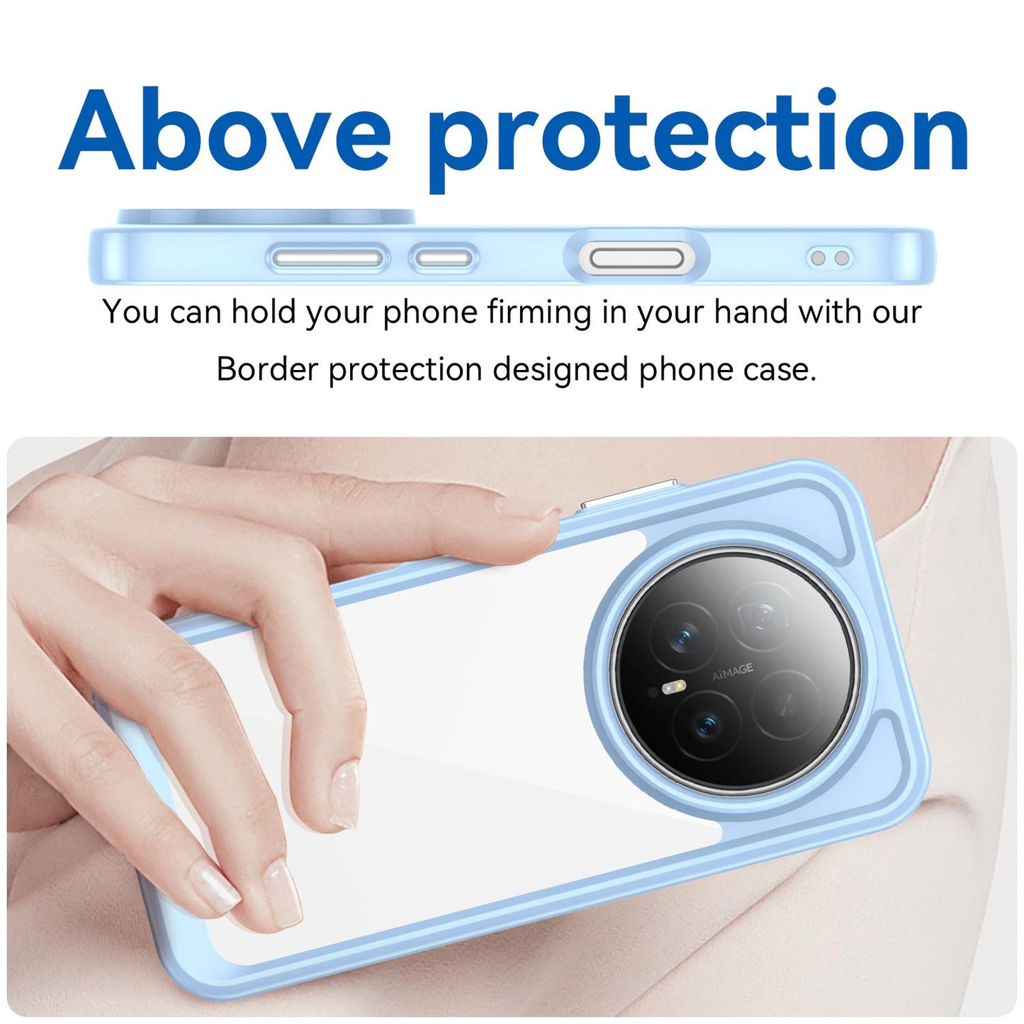 Honor Magic8 Acrylic Hybrid TPU Protective Phone Case, Colourful Series Shockproof Cover