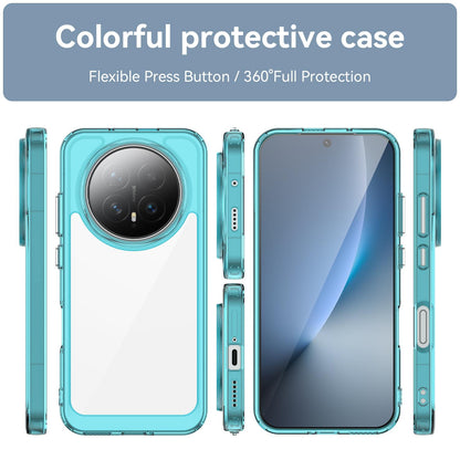 Honor Magic8 Acrylic Hybrid TPU Protective Phone Case, Colourful Series Shockproof Cover