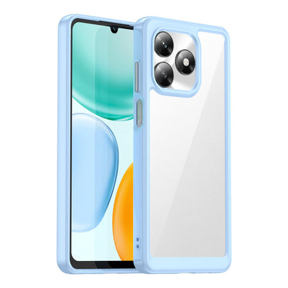 Honor X5c Plus Acrylic Hybrid TPU Protective Phone Case, Colourful Series Shockproof Cover
