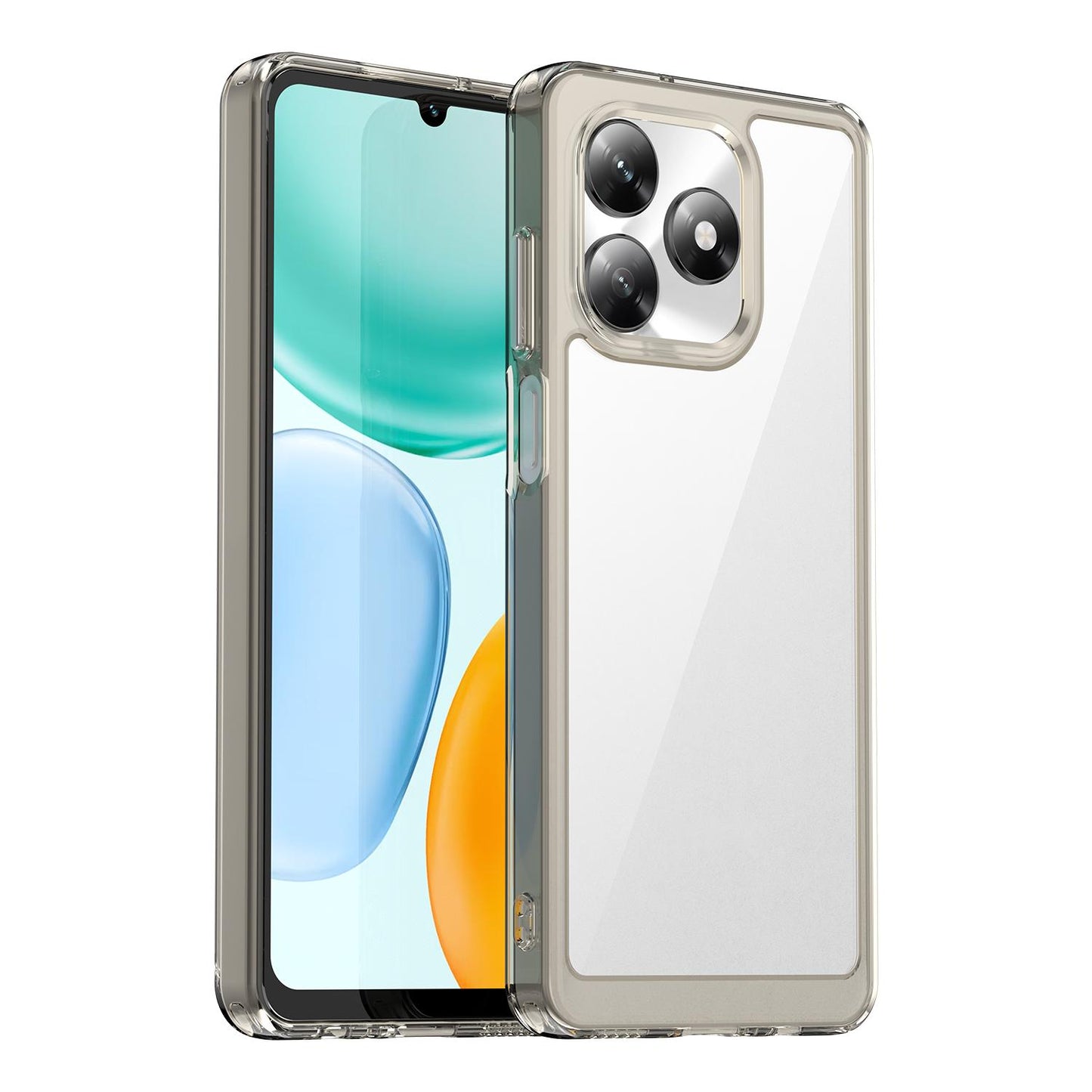 Honor X5c Plus Acrylic Hybrid TPU Protective Phone Case, Colourful Series Shockproof Cover