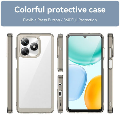 Honor X5c Plus Acrylic Hybrid TPU Protective Phone Case, Colourful Series Shockproof Cover