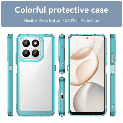 Honor 400 Smart 5G Acrylic Hybrid TPU Protective Phone Case, Colourful Series Shockproof Cover