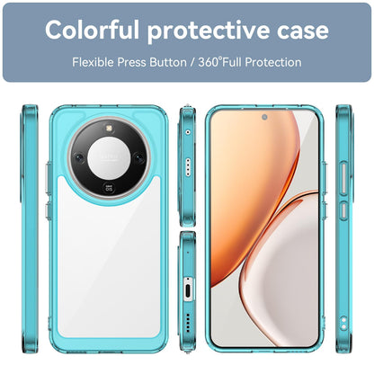 Honor Magic8 Lite Acrylic Hybrid TPU Protective Phone Case, Colourful Series Shockproof Cover