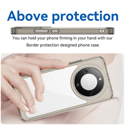 Honor X9d 5G Acrylic Hybrid TPU Protective Phone Case, Colourful Series Shockproof Cover