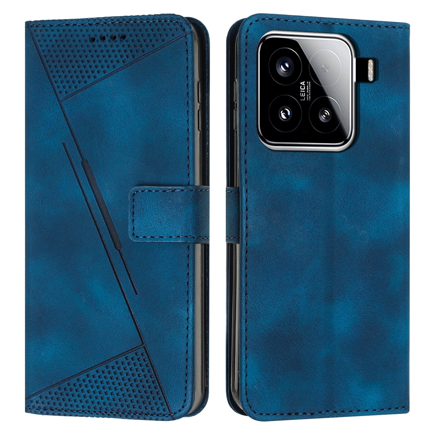 Xiaomi 15 Dream Triangle Leather Wallet Phone Case with Lanyard, Card Slot, Cash Compartment, Foldable Kickstand, Shockproof PU TPU Protective Cover