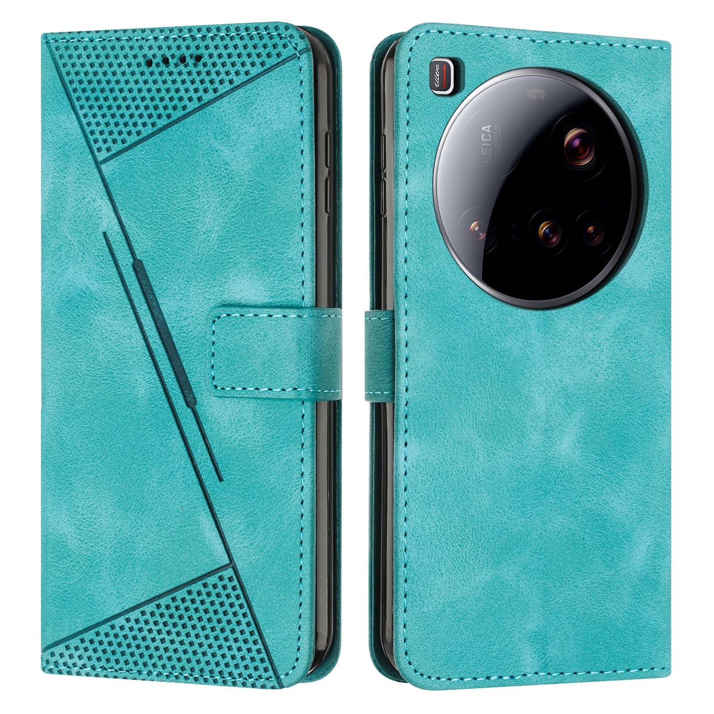 Xiaomi 15 Ultra Dream Triangle Leather Wallet Phone Case with Lanyard, Card Slot, Cash Compartment, Foldable Kickstand, Shockproof PU TPU Protective Cover