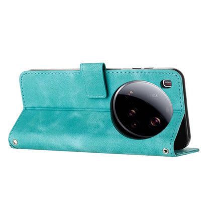 Xiaomi 15 Ultra Dream Triangle Leather Wallet Phone Case with Lanyard, Card Slot, Cash Compartment, Foldable Kickstand, Shockproof PU TPU Protective Cover