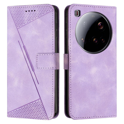Xiaomi 15 Ultra Dream Triangle Leather Wallet Phone Case with Lanyard, Card Slot, Cash Compartment, Foldable Kickstand, Shockproof PU TPU Protective Cover