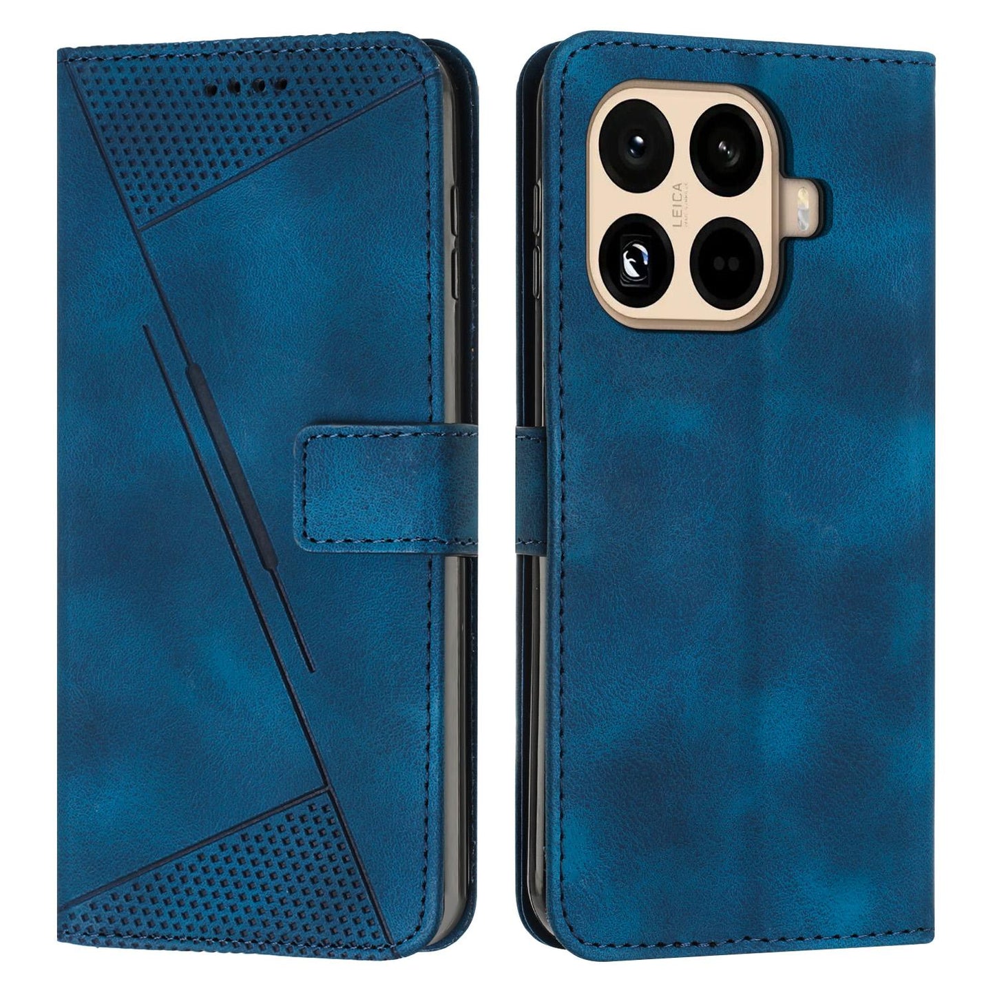 Xiaomi 15T Pro Dream Triangle Leather Wallet Phone Case with Lanyard, Card Slot, Cash Compartment, Foldable Kickstand, Shockproof PU TPU Protective Cover