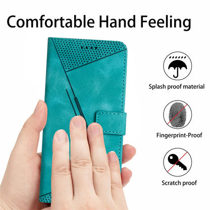 Xiaomi 17 Pro Max Dream Triangle Leather Wallet Phone Case with Lanyard, Card Slot, Cash Compartment, Foldable Kickstand, Shockproof PU TPU Protective Cover