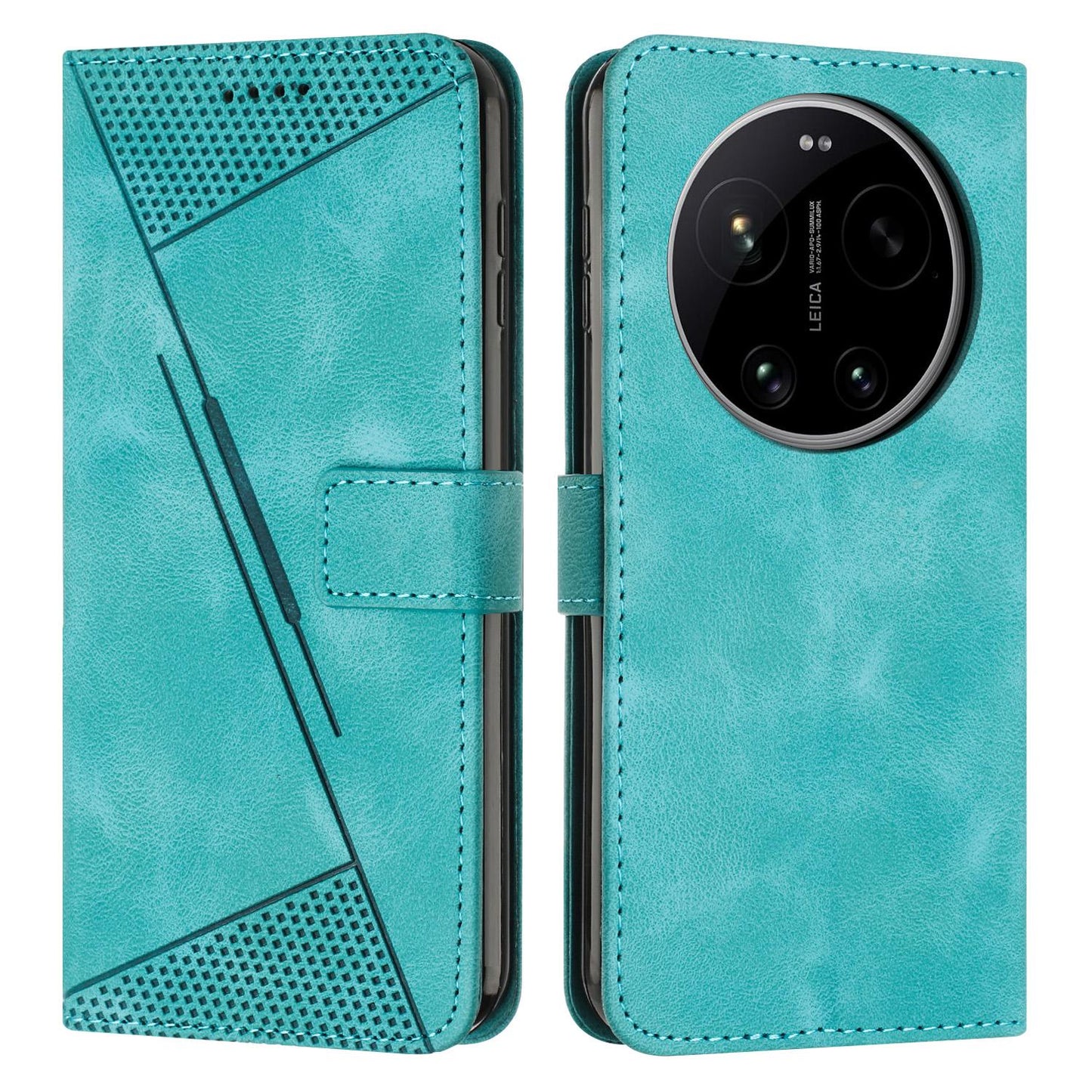 Xiaomi 17 Ultra Dream Triangle Leather Wallet Phone Case with Lanyard, Card Slot, Cash Compartment, Foldable Kickstand, Shockproof PU TPU Protective Cover