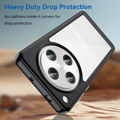OPPO Find X8 Pro Acrylic Hybrid TPU Protective Phone Case, Colourful Series Shockproof Cover