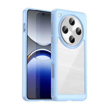 OPPO Find X8 Pro Acrylic Hybrid TPU Protective Phone Case, Colourful Series Shockproof Cover