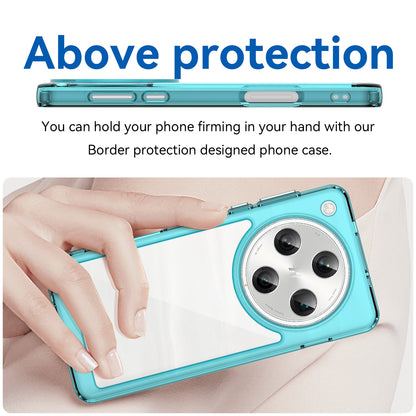 OPPO Find X8 Pro Acrylic Hybrid TPU Protective Phone Case, Colourful Series Shockproof Cover