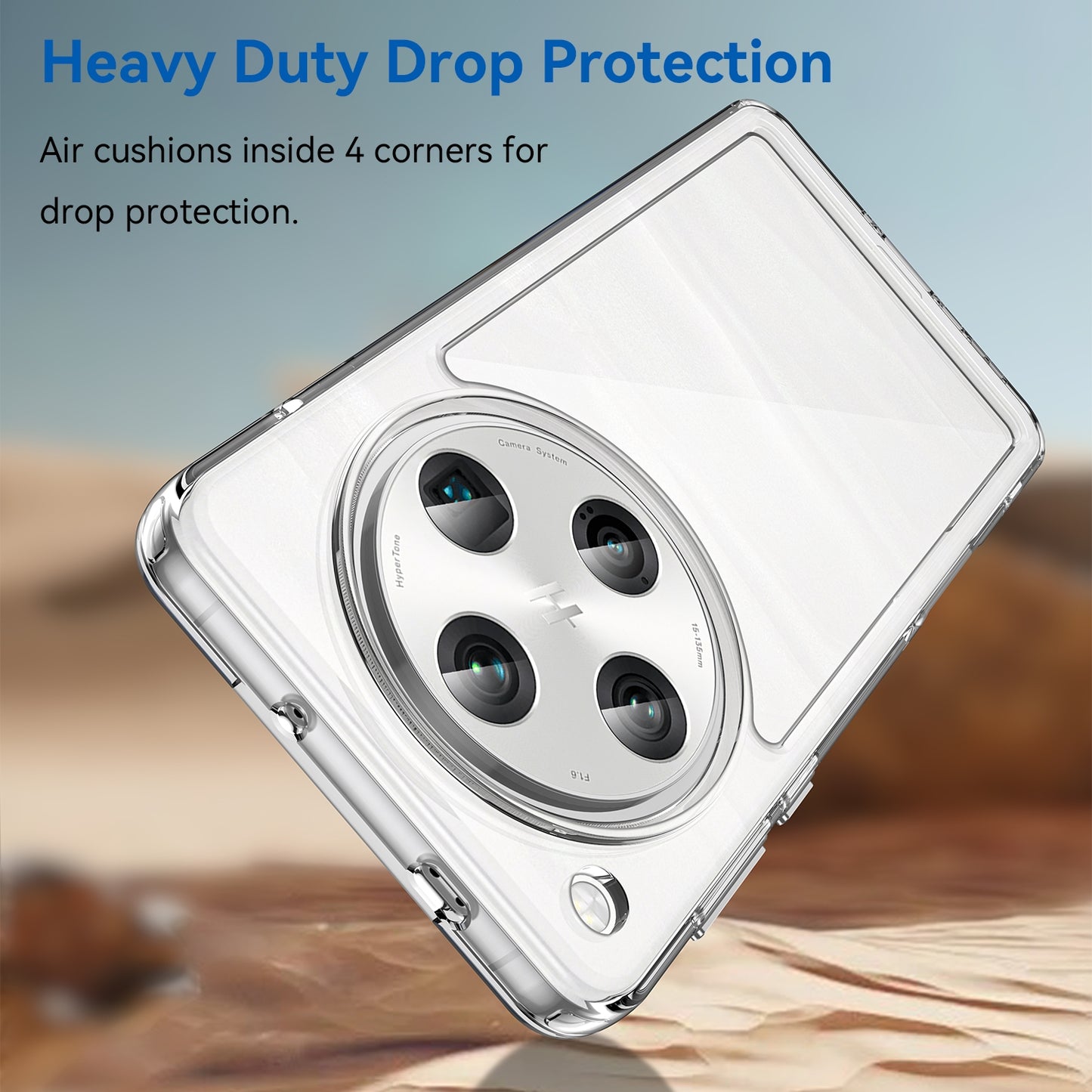 OPPO Find X8 Pro Acrylic Hybrid TPU Protective Phone Case, Colourful Series Shockproof Cover