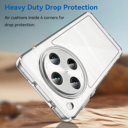 OPPO Find X8 Pro Acrylic Hybrid TPU Protective Phone Case, Colourful Series Shockproof Cover