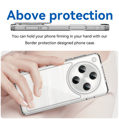 OPPO Find X8 Pro Acrylic Hybrid TPU Protective Phone Case, Colourful Series Shockproof Cover