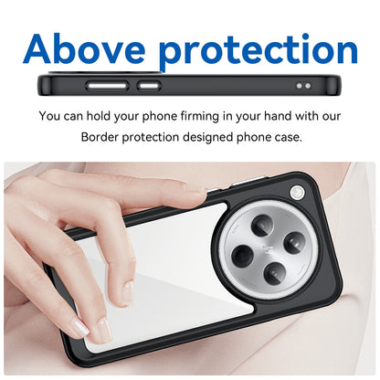 OPPO Find X8 Acrylic Hybrid TPU Protective Phone Case, Colourful Series Shockproof Cover