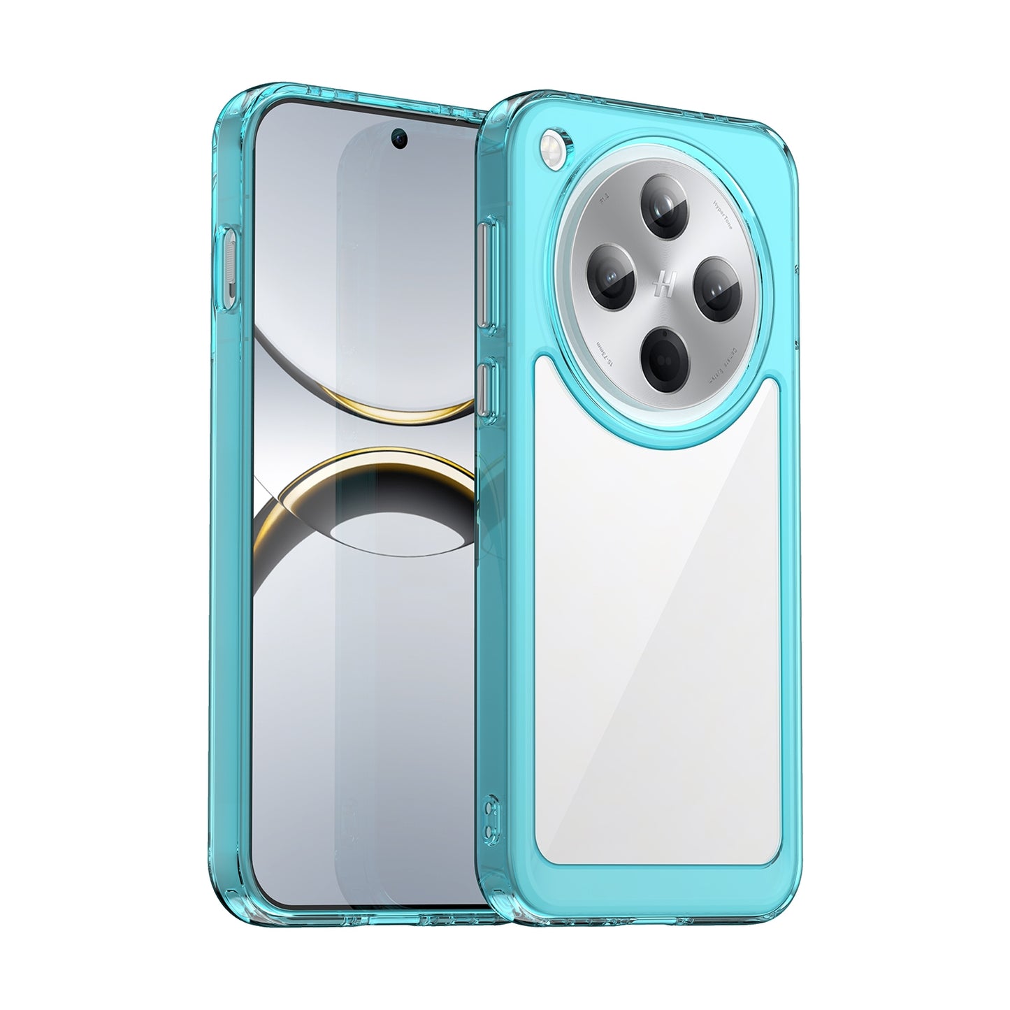 OPPO Find X8 Acrylic Hybrid TPU Protective Phone Case, Colourful Series Shockproof Cover