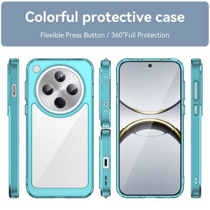 OPPO Find X8 Acrylic Hybrid TPU Protective Phone Case, Colourful Series Shockproof Cover