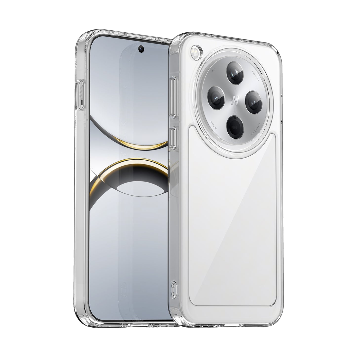 OPPO Find X8 Acrylic Hybrid TPU Protective Phone Case, Colourful Series Shockproof Cover