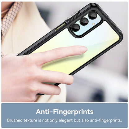 Samsung Galaxy A26 5G Acrylic Hybrid TPU Protective Phone Case, Colourful Series Shockproof Cover