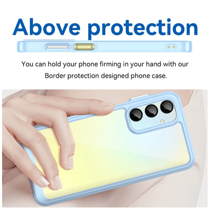 Samsung Galaxy A26 5G Acrylic Hybrid TPU Protective Phone Case, Colourful Series Shockproof Cover
