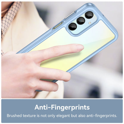 Samsung Galaxy A26 5G Acrylic Hybrid TPU Protective Phone Case, Colourful Series Shockproof Cover
