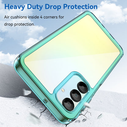 Samsung Galaxy A26 5G Acrylic Hybrid TPU Protective Phone Case, Colourful Series Shockproof Cover