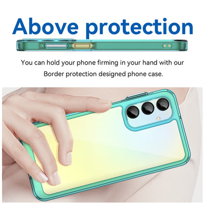 Samsung Galaxy A26 5G Acrylic Hybrid TPU Protective Phone Case, Colourful Series Shockproof Cover