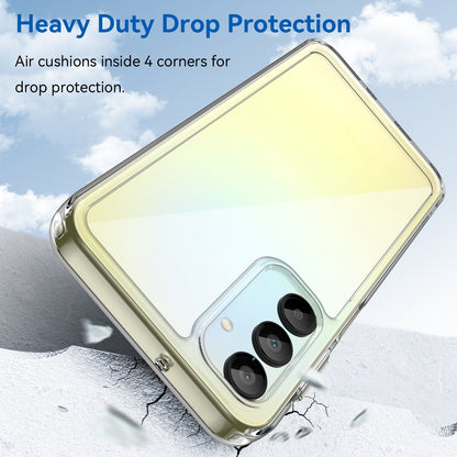 Samsung Galaxy A26 5G Acrylic Hybrid TPU Protective Phone Case, Colourful Series Shockproof Cover