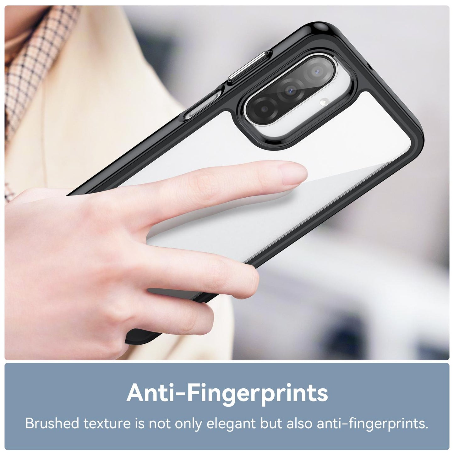 Samsung Galaxy A17 5G Acrylic Hybrid TPU Protective Phone Case, Colourful Series Shockproof Cover