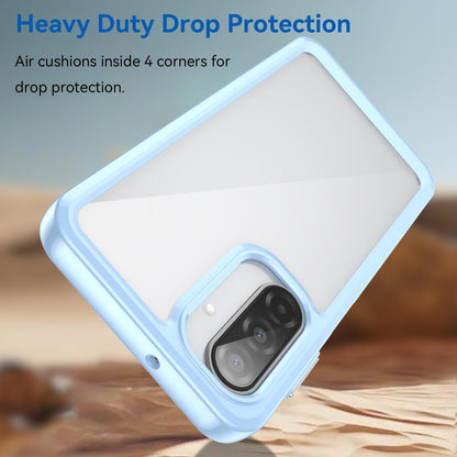 Samsung Galaxy A17 5G Acrylic Hybrid TPU Protective Phone Case, Colourful Series Shockproof Cover