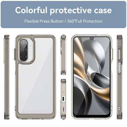 Samsung Galaxy A17 5G Acrylic Hybrid TPU Protective Phone Case, Colourful Series Shockproof Cover
